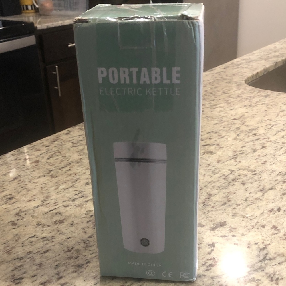 Portable Electric Kettle - White